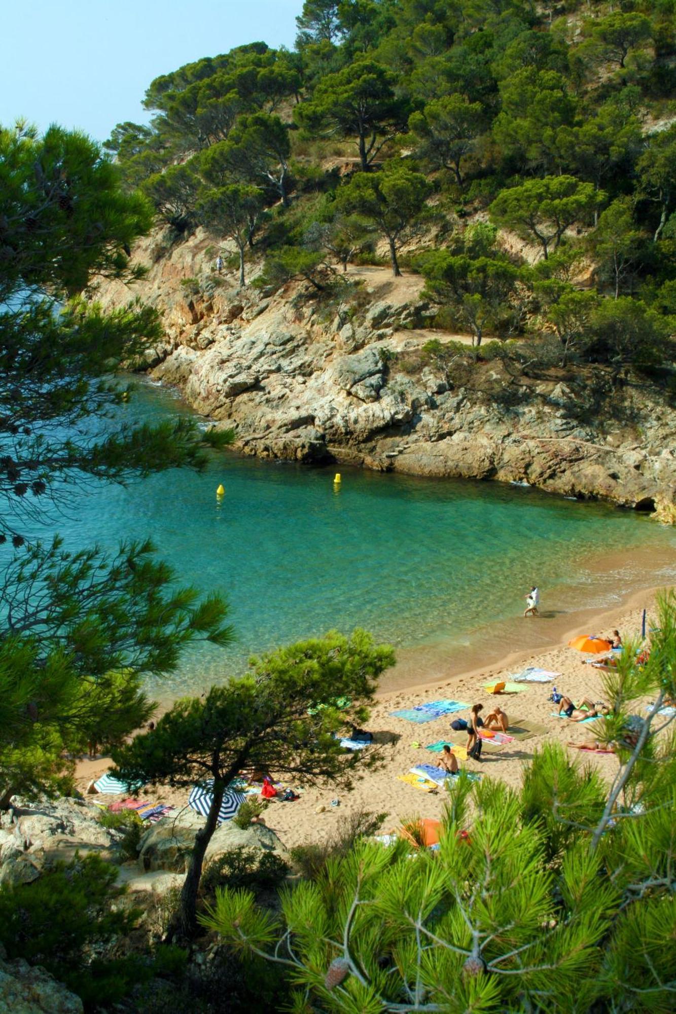 Camping Cala Pola Tossa de Mar Buitenkant foto